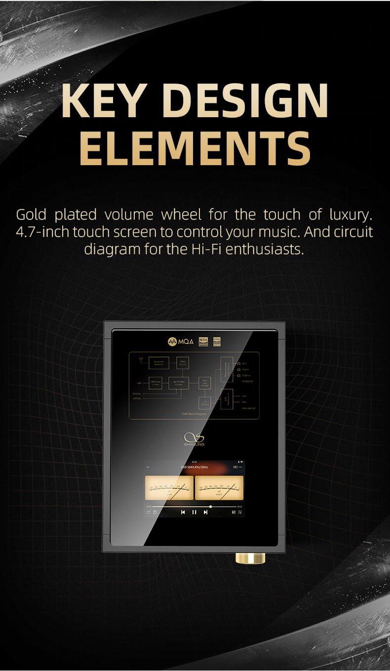 ขาย Shanling EM5 DAC/AMP สำหรับหูฟัง ระดับ high-end ประกันศูนย์ไทย