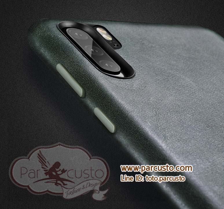 เคสฝาหลังหนังวัวแท้ Huawei P30 และ P30 Pro แบบที่ 2 (โปรดระบุรุ่น) จาก XOOMZ [หมด]