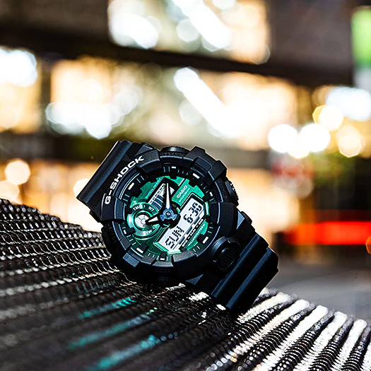 นาฬิกา Casio G-Shock Special color MIDNIGHT GREEN series รุ่น GA-700MG-1A ของแท้ รับประกัน1ปี