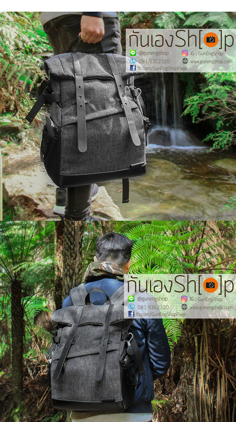 กระเป๋าเป้กล้องสะพายหลัง รุ่น Mono Backpack ดีไซน์สวย