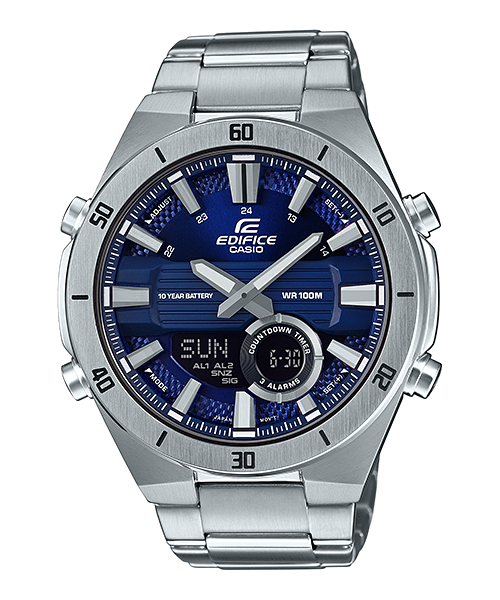 นาฬิกา Casio EDIFICE 2ระบบ Analog-Digital แบตเตอรี่10ปี รุ่น ERA-110D-2AV ของแท้ รับประกัน 1 ปี