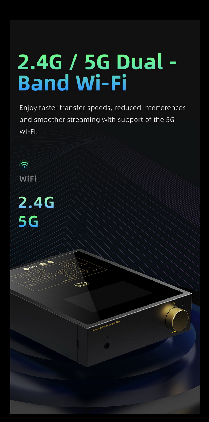 ขาย Shanling EA5 Plus DAP+DAC+AMP ครบจบในตัว รองรับ MQA, Dual Hi-Res