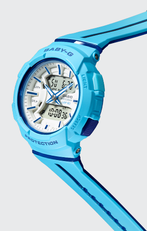 นาฬิกา Casio Baby-G for Running BGA-240L Love to Run series รุ่น BGA-240L-2A2 ของแท้ รับประกัน1ปี