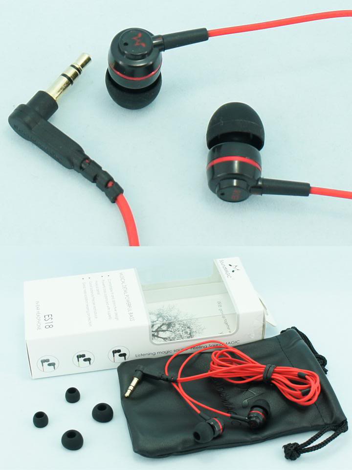 ขายหูฟัง Soundmagic ES18 สีสันจิ้ดจ้าดถูกใจวัยรุ่น เบสลงลึกหนักหน่วงสะใจ ใส่สบาย น้ำหนักเบา ไม่เจ็บหู หูฟังระดับคุณภาพเยี่ยม !