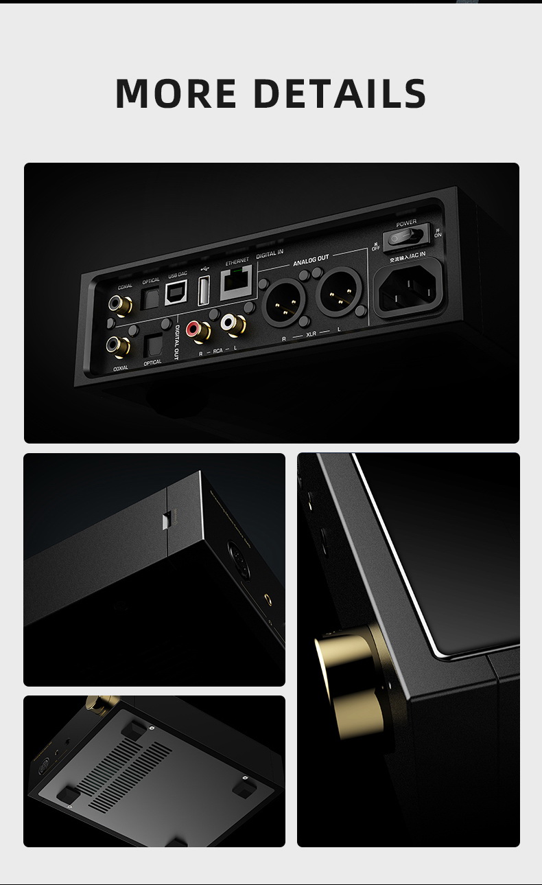 ขาย Shanling EM5 DAC/AMP สำหรับหูฟัง ระดับ high-end ประกันศูนย์ไทย