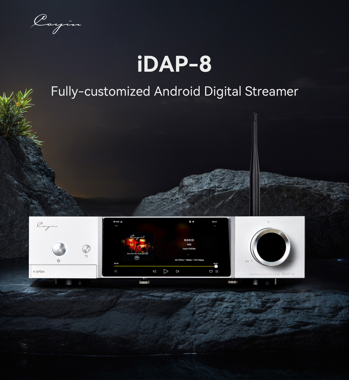 Cayin IDAP-8 สตรีมเมอร์ดิจิตอลระบบ Android 9.0 แบบกำหนดเอง พร้อม Google Play ที่ติดตั้งไว้ล่วงหน้า ประกันศูนย์ไทย