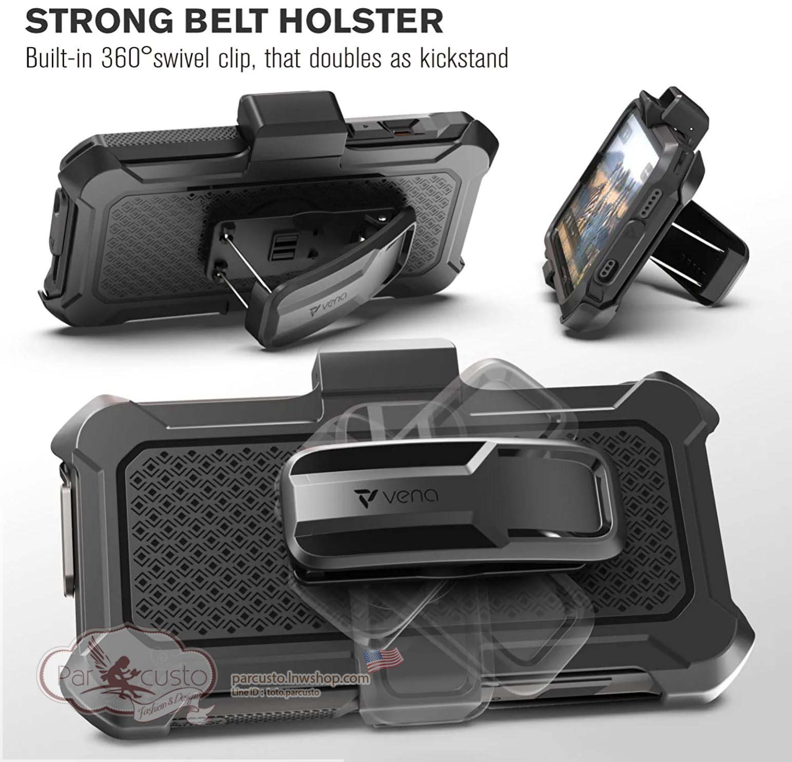 เคสกันกระแทก Apple iPhone 14 Pro [vArmor] จาก Vena (Pre-order USA)