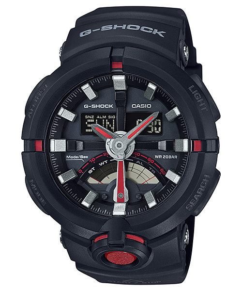 นาฬิกา Casio G-Shock Standard ANALOG-DIGITAL รุ่น GA-500-1A4 ของแท้ รับประกัน1ปี