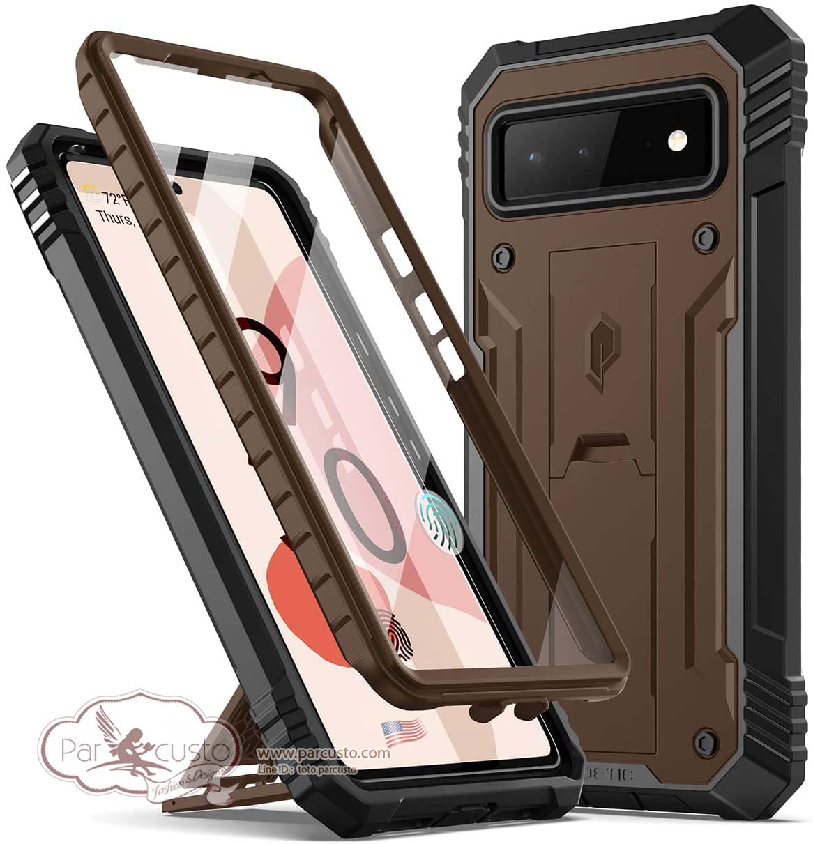 เคสกันกระแทก Google Pixel 6 [Revolution] จาก Poetic (Pre-order USA)