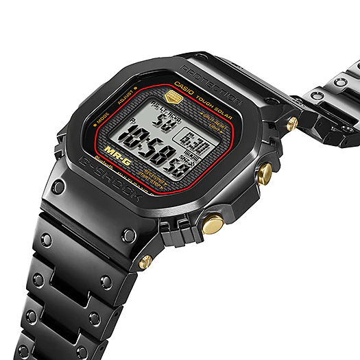 นาฬิกา Casio G-SHOCK Luxury model MR-G with Bluetooth MRG-B5000 series รุ่น MRG-B5000B-1 "Made in Japan" ของแท้ รับประกัน1ปี