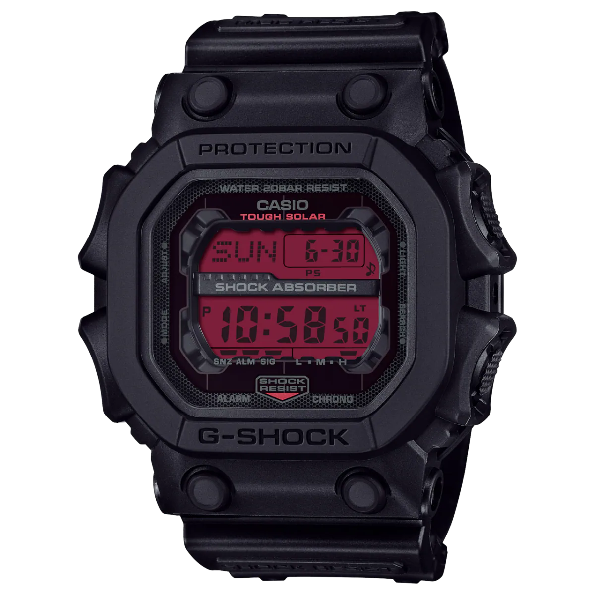 นาฬิกา Casio G-Shock Special Color Bold Black and Red series รุ่น GX-56BBR-1 ของแท้ รับประกัน1ปี