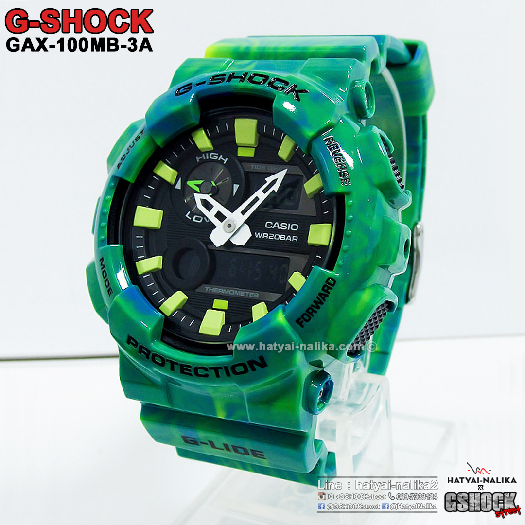 นาฬิกา Casio G-Shock G-LIDE รุ่น GAX-100MB-3A ของแท้ รับประกัน1ปี