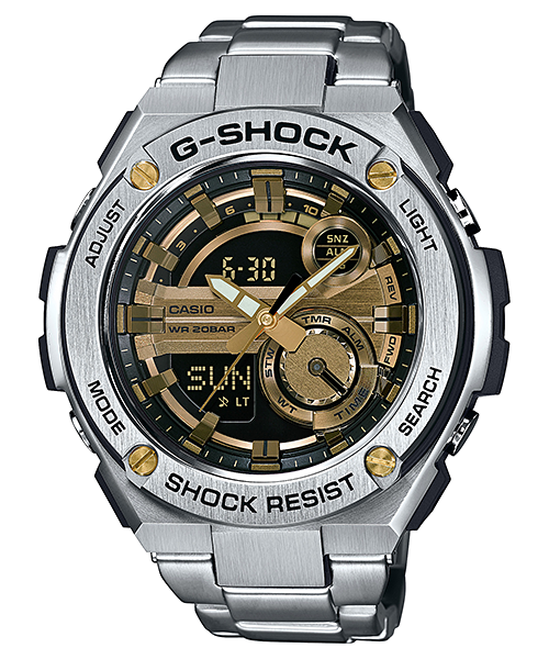 นาฬิกา Casio G-Shock G-STEEL series รุ่น GST-210D-9A ของแท้ รับประกัน 1 ปี