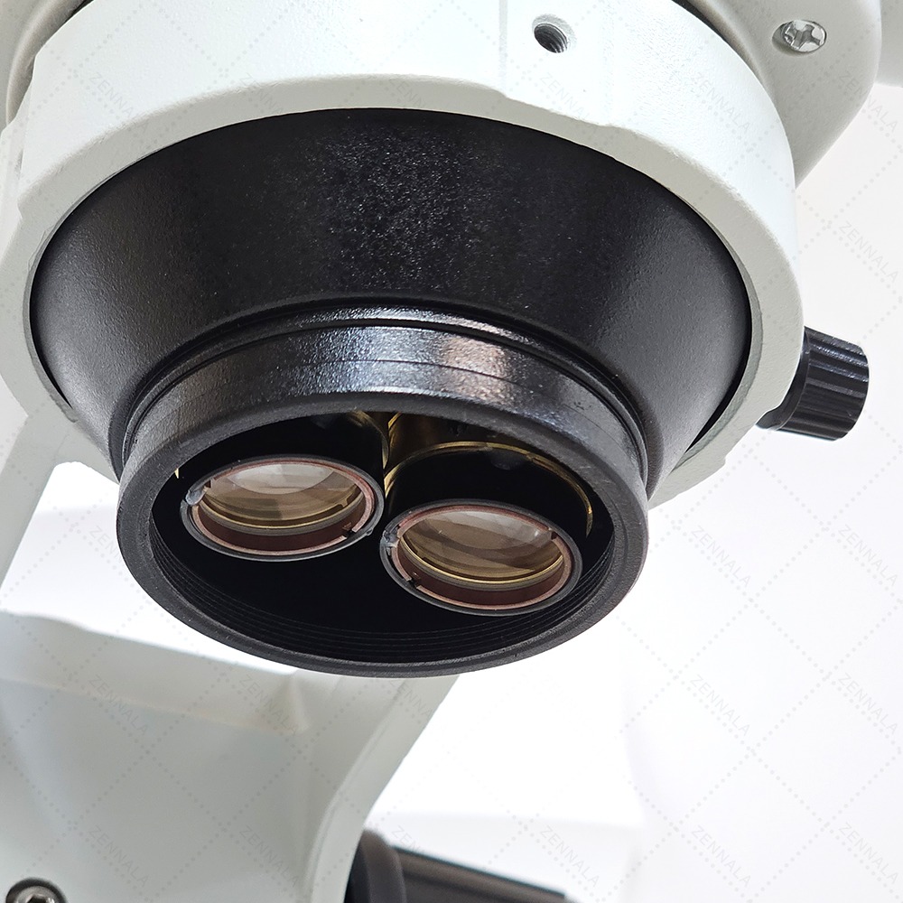 กล้องจุลทรรศน์ SANQTID Stereo Microscope 7-50x (ฐานใหญ่) มีช่องต่อกล้องเสริมได้ รุ่น SQTD-750B