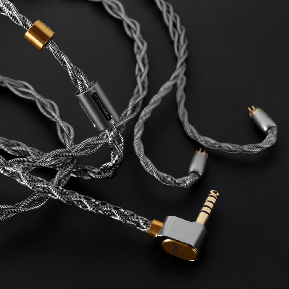 DD BC130A สายอัพเกรดหูฟัง ขั้ว 2 พิน 0.78 แจ็ค 4.4 Balanced