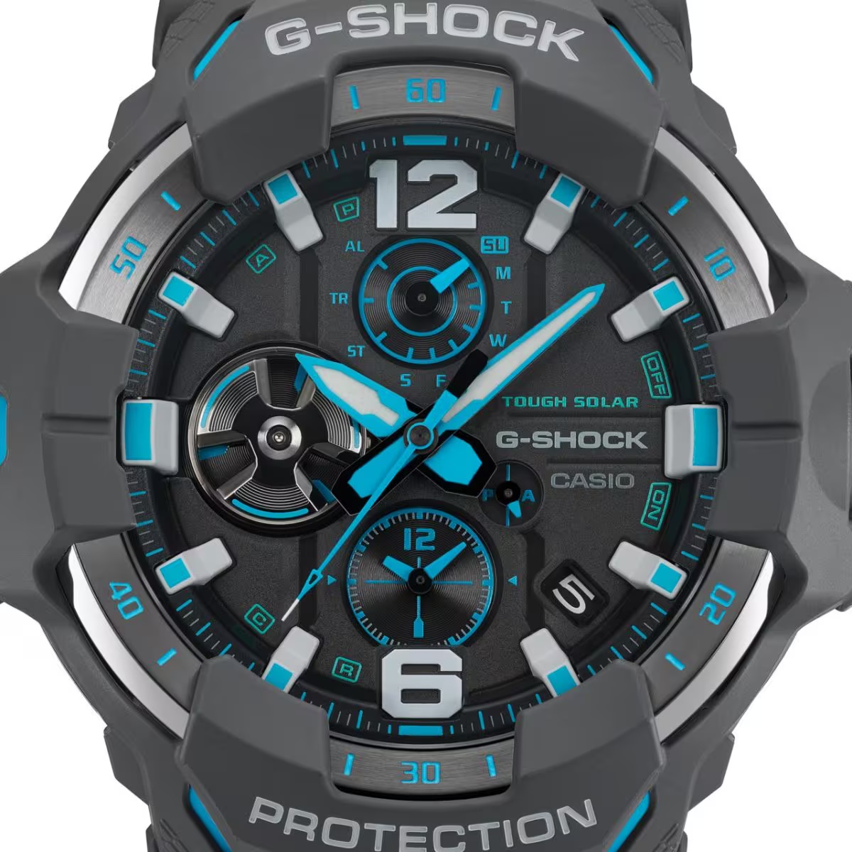 นาฬิกา Casio G-SHOCK นักบิน GRAVITYMASTER BLUETOOTH GR-B300 series รุ่น GR-B300-8A2 ของแท้ รับประกัน1ปี