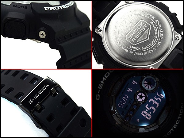 นาฬิกา คาสิโอ Casio G-Shock BW Series Standard digital Limited model รุ่น GD-100BW-1 ของแท้ รับประกัน1ปี