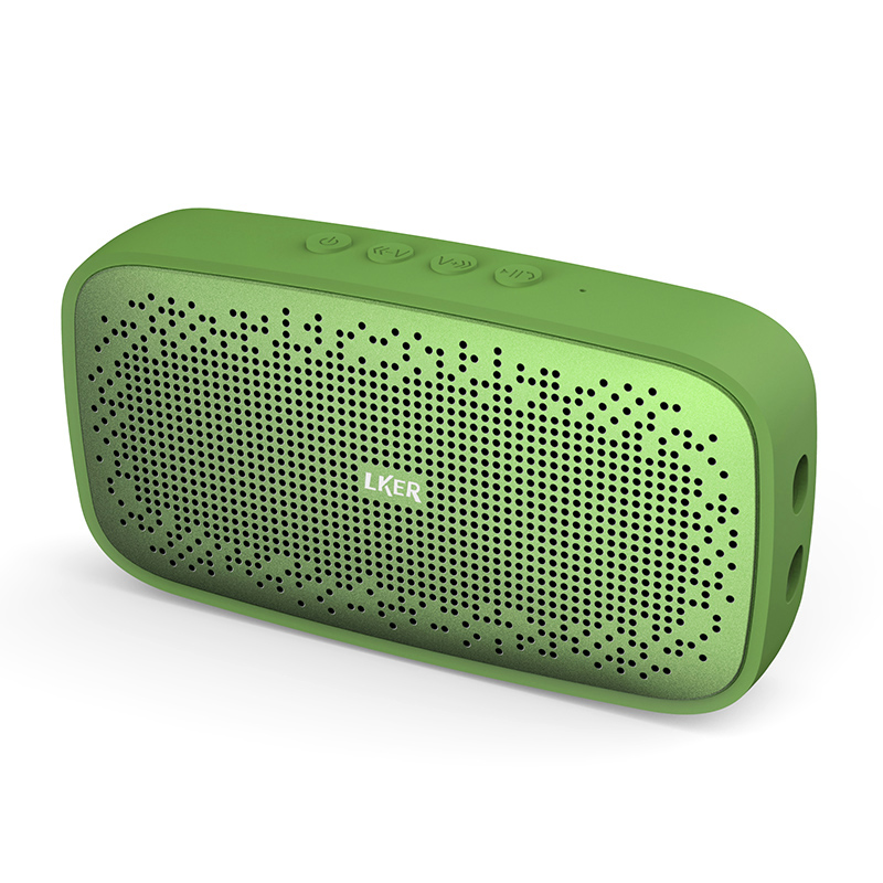 LKER LKS1 ลำโพงพกพาไร้สาย กันน้ำได้ รองรับ Bluetooth V4.0