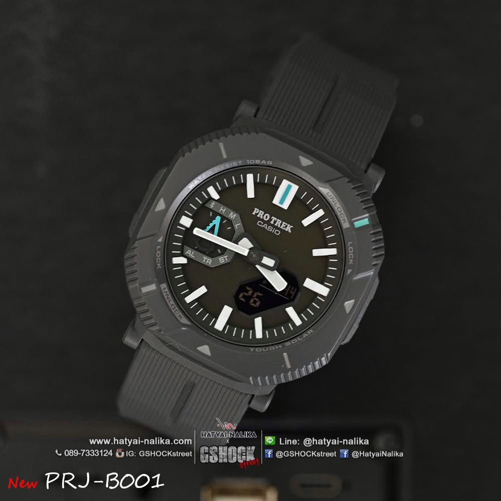 นาฬิกา Casio PRO TREK PRJ-B001 series รุ่น PRJ-B001-1 ของแท้ รับประกัน1ปี