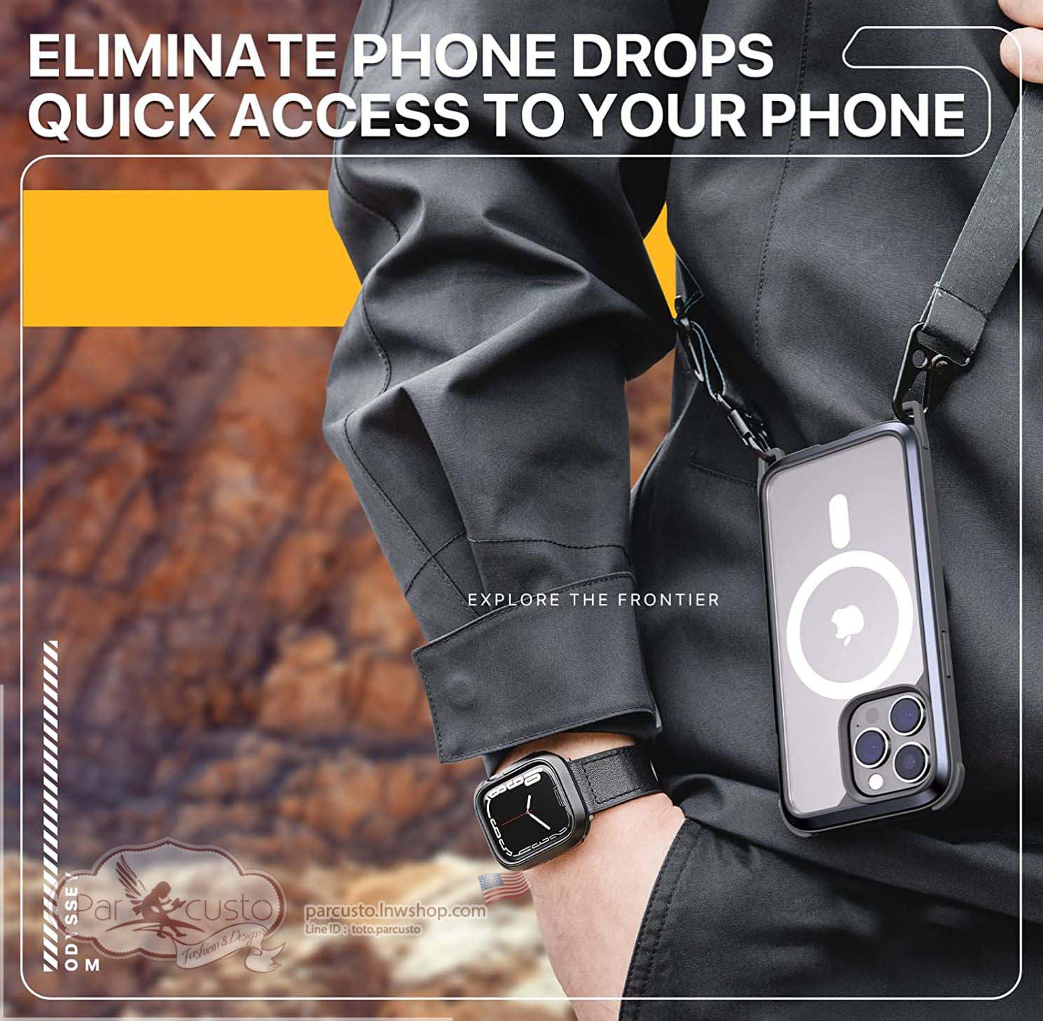 เคสกันกระแทก Apple iPhone 14 Pro Max [MagSafe Case] จาก MAGEASY (Pre-order USA)