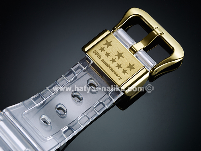 นาฬิกา Casio G-Shock 35th Anniversary Limited GLACIER GOLD 5rd series รุ่น DW-5035E-7 ของแท้ รับประกัน1ปี