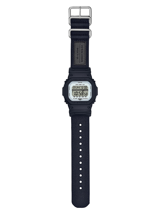 นาฬิกา Casio G-Shock G-LIDE Winter 2017 GLS-5600CL Cloth Band Military Color series รุ่น GLS-5600CL-1 (สายผ้านาโต้) ของแท้ รับประกัน1ปี