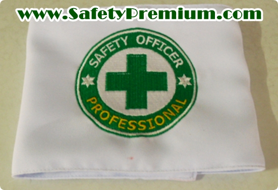 ปลอกแขนปัก Safety Officer Professional ( จป.วิชาชีพ )