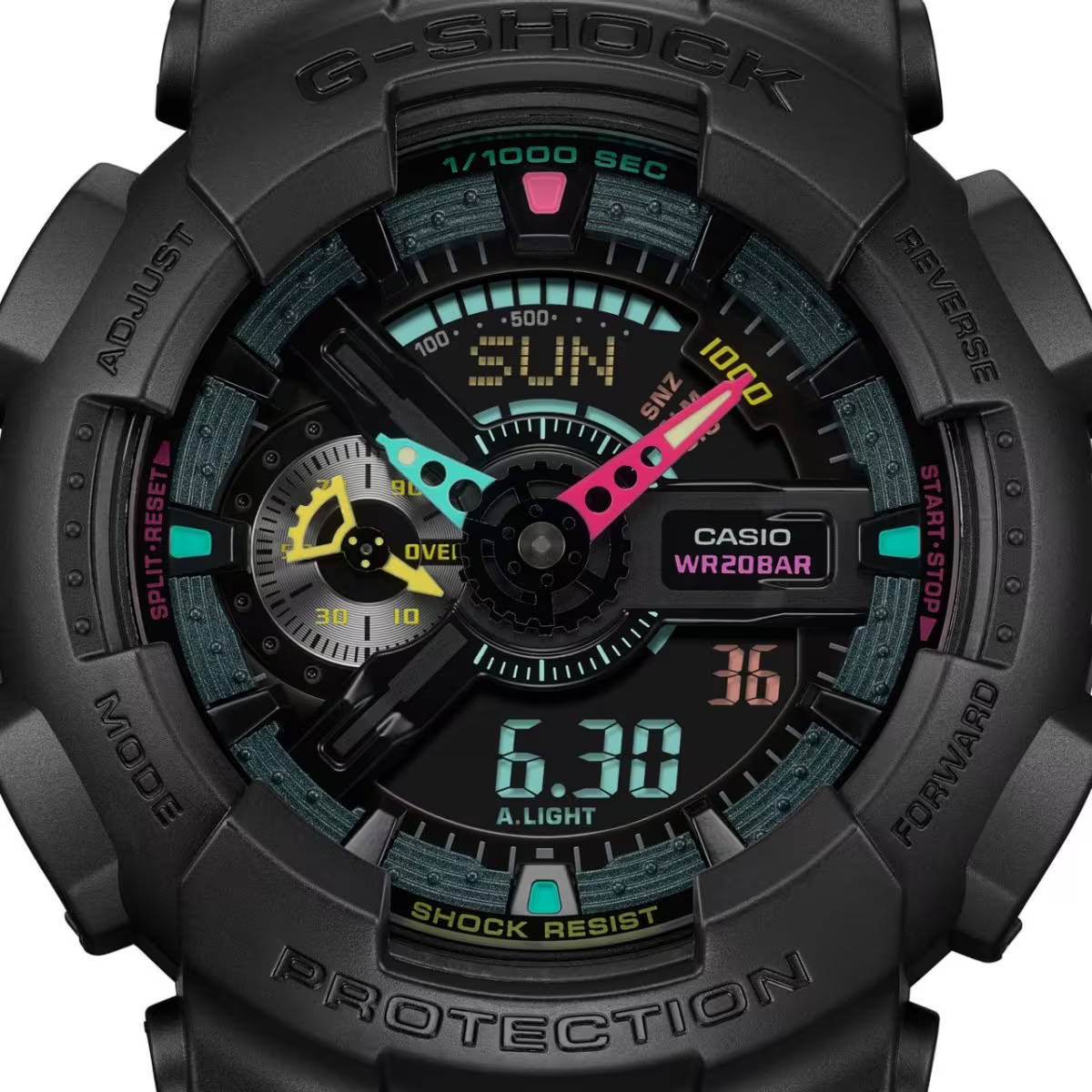 นาฬิกา Casio G-Shock Special color Multi-Fluorescent series รุ่น GA-110MF-1A ของแท้ รับประกัน1ปี