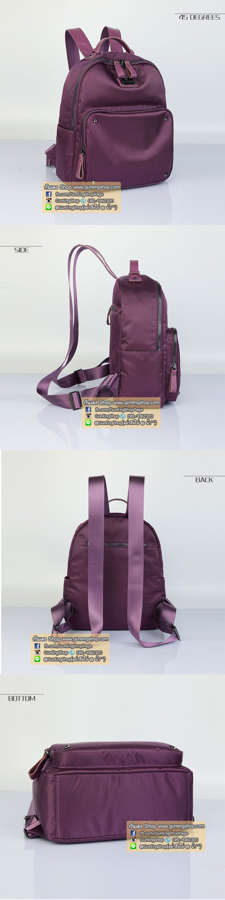 กระเป๋ากล้องเป้สะพายหลัง ผ้ากันน้ำ รุ่น Mini Camera Backpack