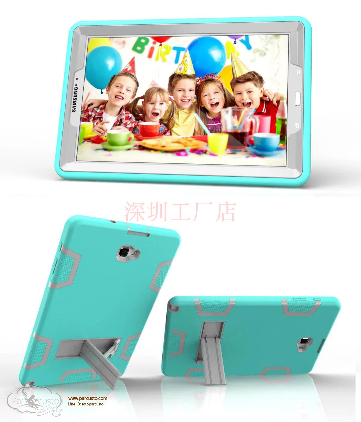 เคสกันกระแทก Samsung Galaxy Tab A 10.1 with S Pen (P580 / P585) จาก Tading