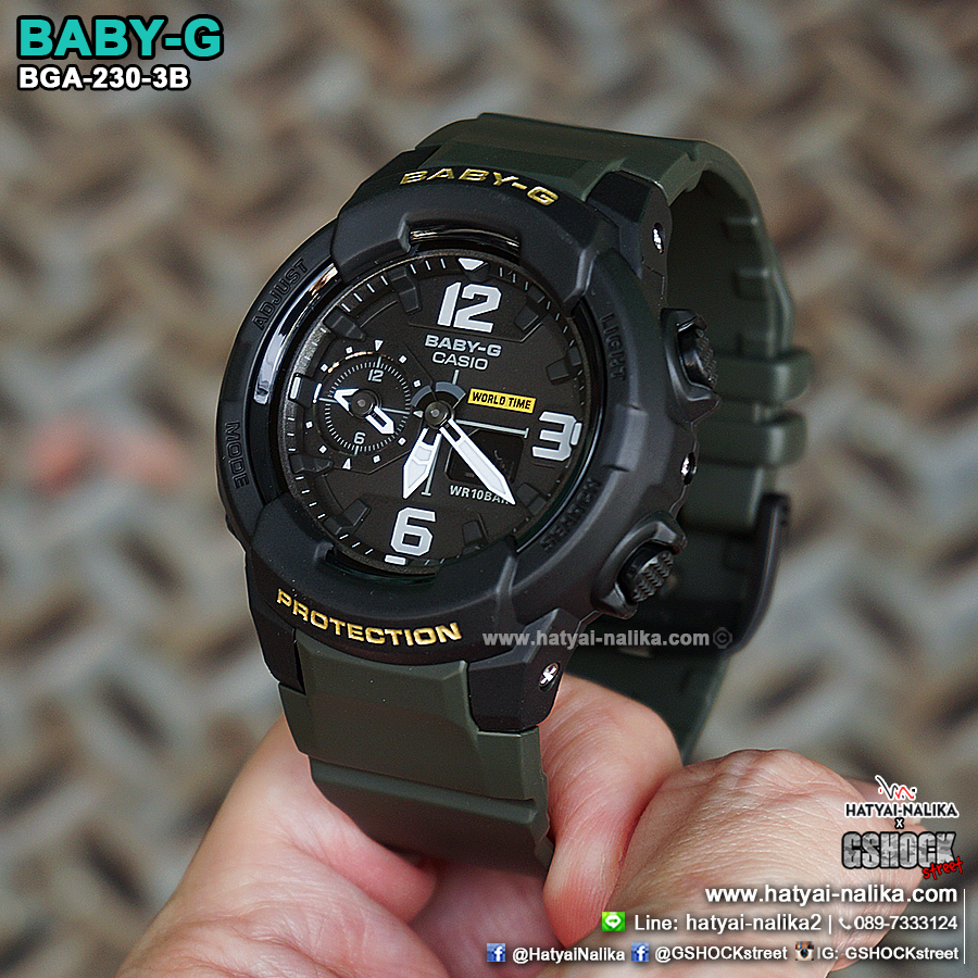 นาฬิกา Casio Baby-G Urban Utility series รุ่น BGA-230-3B ของแท้ รับประกัน1ปี