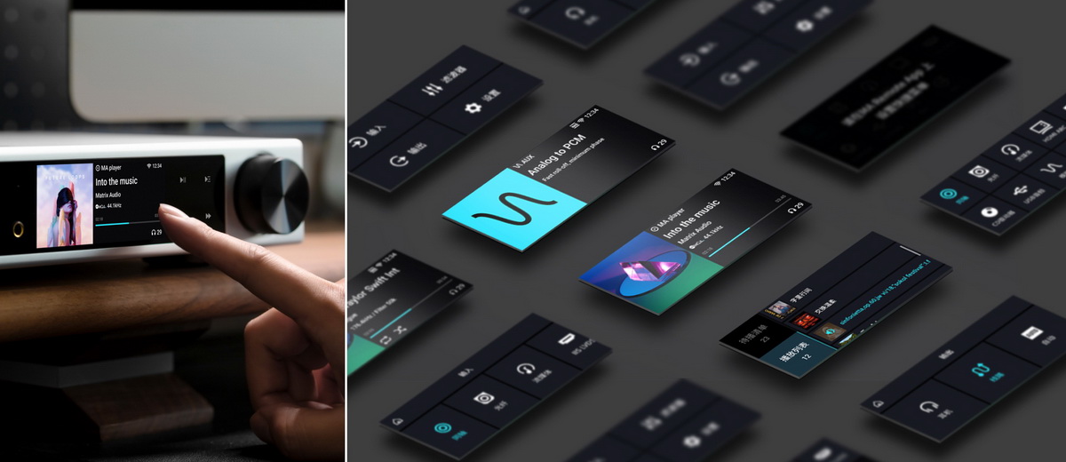 Matrix Audio Element i2 Streaming Music Player เครื่องเล่นเพลงเครือข่ายแบบตั้งโต๊ะ