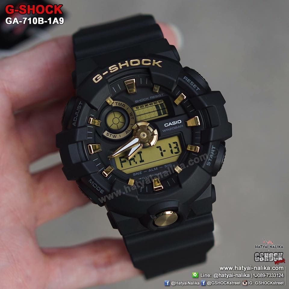 นาฬิกา Casio G-Shock Special Color รุ่น GA-710B-1A9 ของแท้ รับประกัน1ปี
