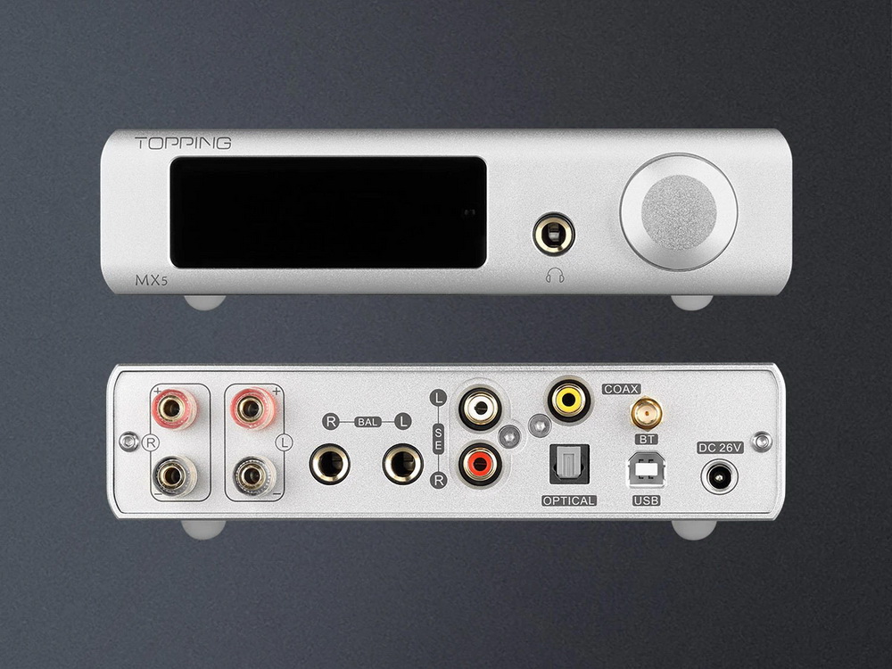 ขาย Topping MX5 DAC& ตั้งโต๊ะ แบบ Multi-Function รองรับ Hi-Res