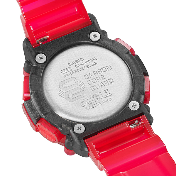 นาฬิกา Casio G-Shock Special Color SOUND WAVE series รุ่น GA-2200SKL-4A ของแท้ รับประกัน1ปี