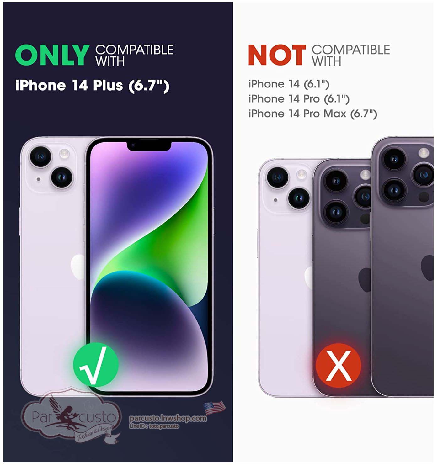 เคสกันกระแทก Apple iPhone 14 Plus [Infinity Series] จาก i-Blason (Pre-order USA)