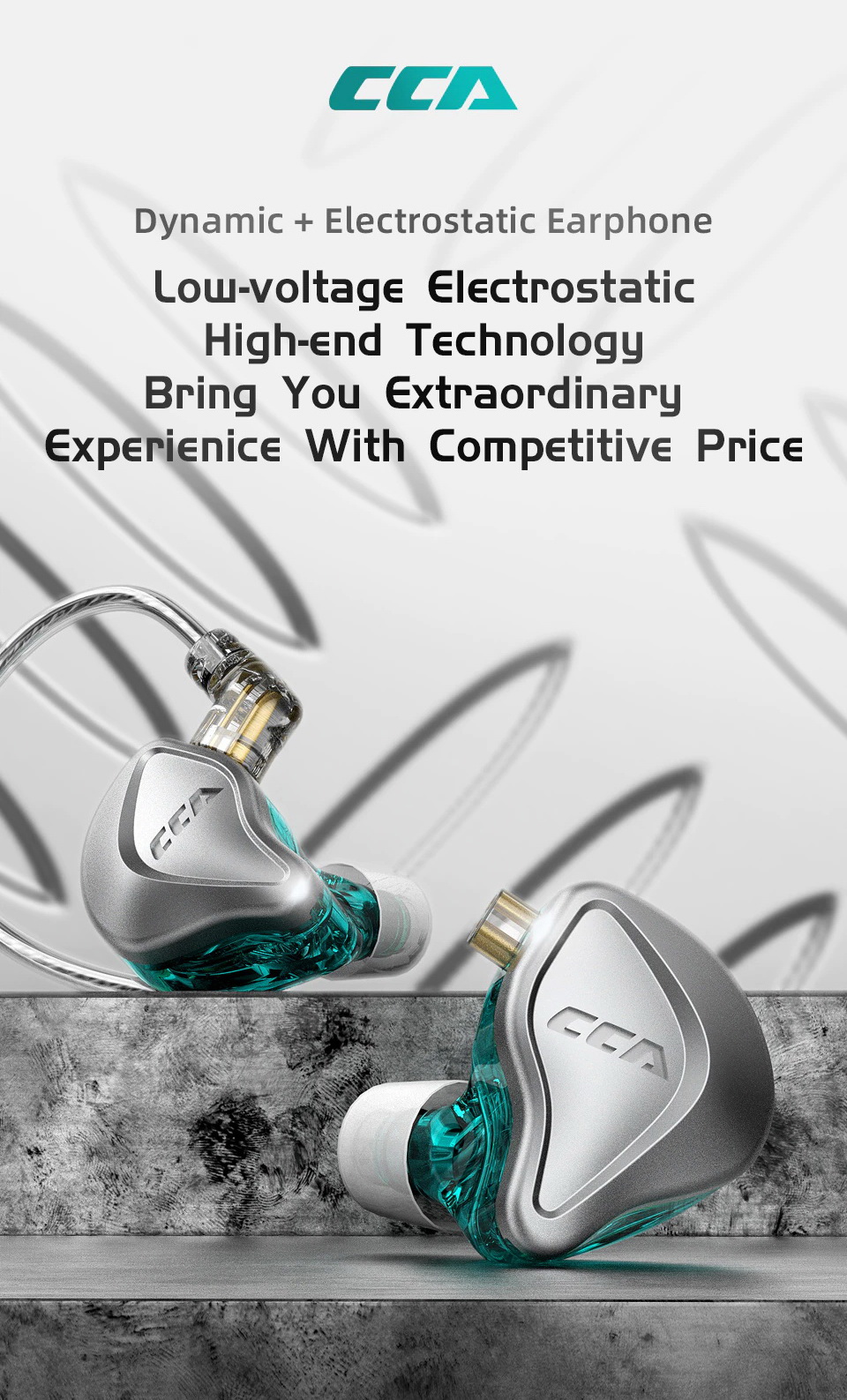 ขาย CCA NRA หูฟัง 2 ไดร์เวอร์ Electrostatic + Dynamic ประกันศูนย์ไทย