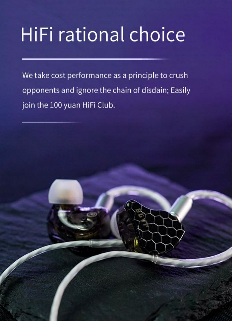 BGVP Scale หูฟัง 2 ไดรเวอร์ 2DD รองรับ Hi-Res ประกันศูนย์ไทย