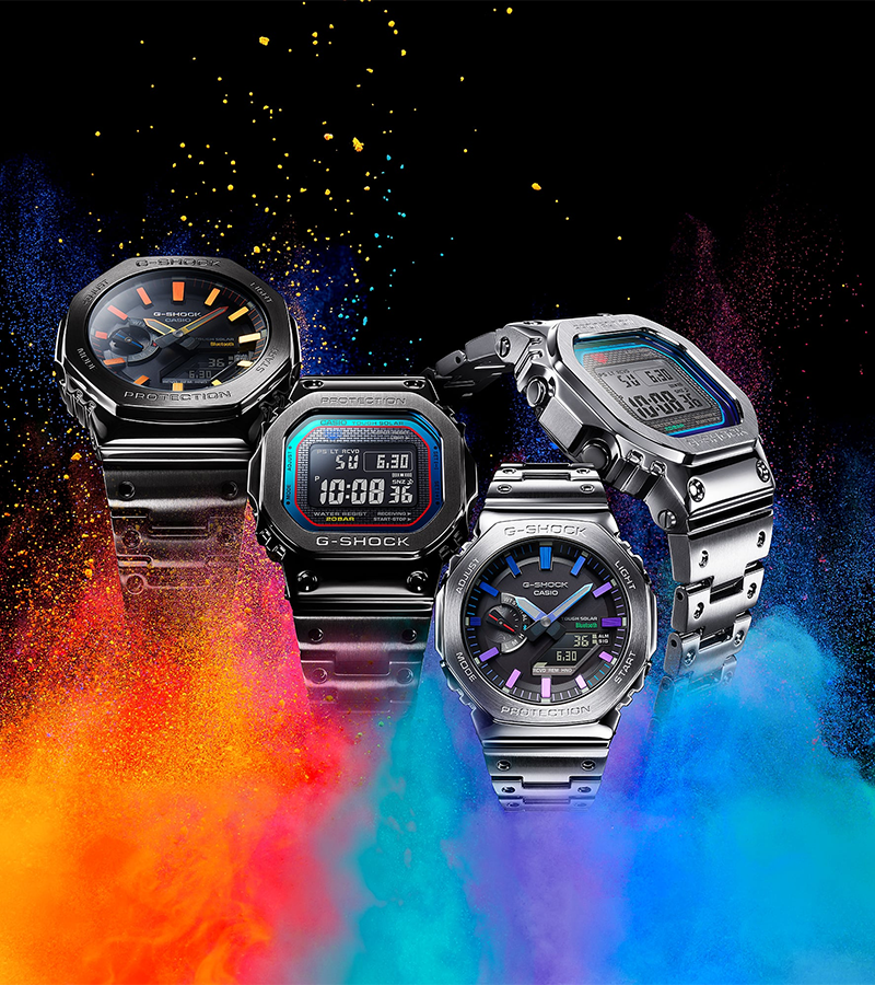 นาฬิกา Casio G-Shock Limited 40th Anniversary รุ่น GM-B2100BPC-1A ของแท้ รับประกัน1ปี