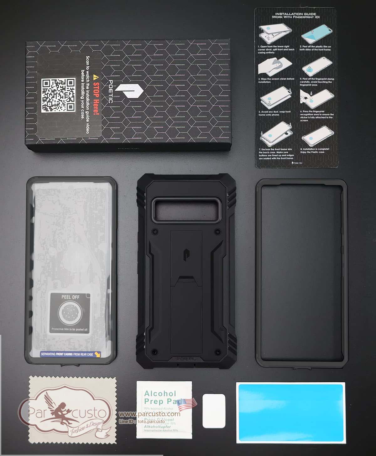 เคสกันกระแทก Google Pixel 6 Pro [Revolution] จาก Poetic (Pre-order USA)