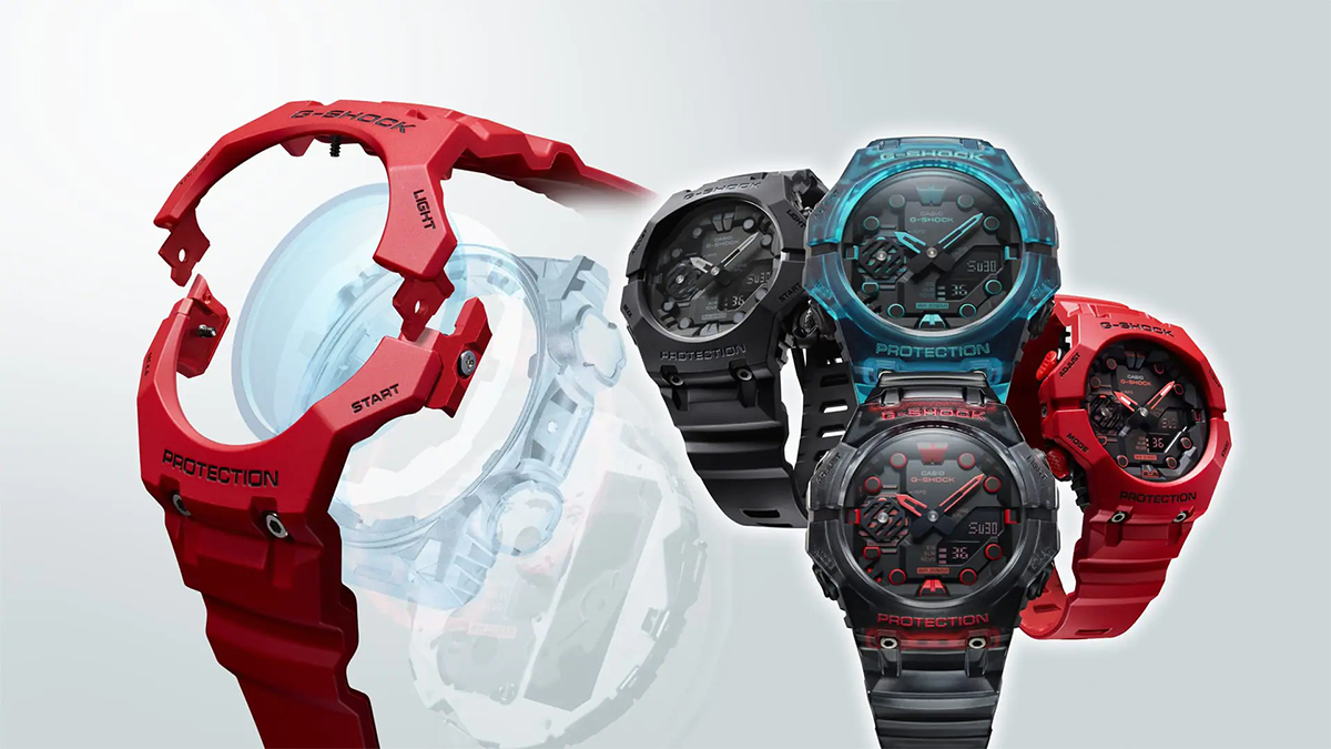 นาฬิกา Casio G-Shock ANALOG-DIGITAL GA-B001 series รุ่น GA-B001G-2A ของแท้ รับประกัน1ปี
