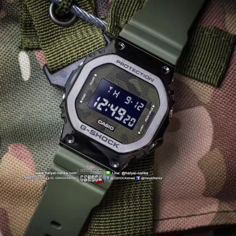 นาฬิกา Casio G-Shock Standard Digital GM-5600 series รุ่น GM-5600B-3 ของแท้ รับประกัน1ปี