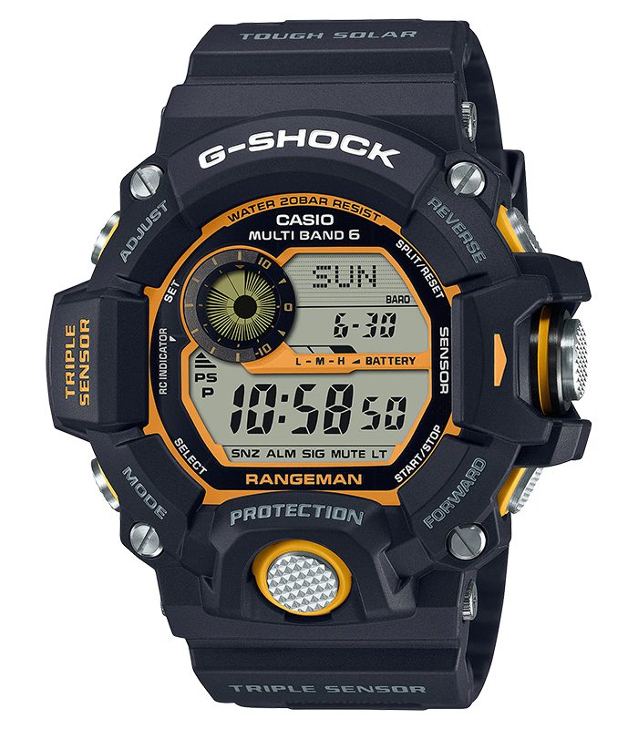 นาฬิกา คาสิโอ Casio G-SHOCK Special color Master of G RANGEMAN รุ่น GW-9400Y-1 ของแท้ รับประกัน1ปี