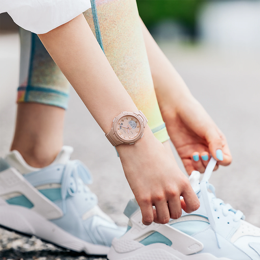 นาฬิกา Casio Baby-G G-SQUAD BSA-B100CS series รุ่น BSA-B100CS-4A ของแท้ รับประกัน1ปี