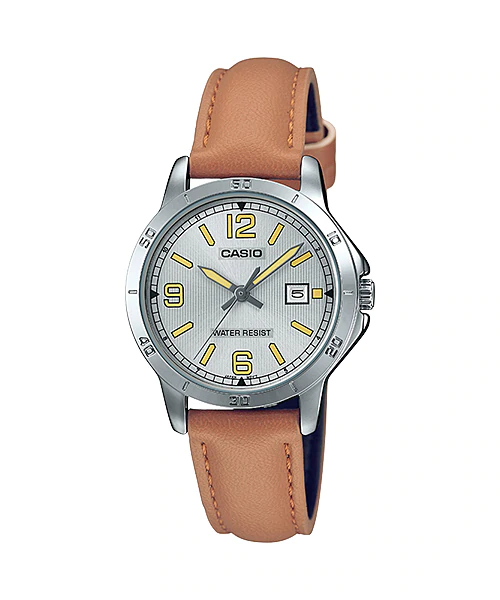 นาฬิกา Casio STANDARD Analog-Ladies' รุ่น LTP-V004L-7B ของแท้ รับประกัน 1 ปี