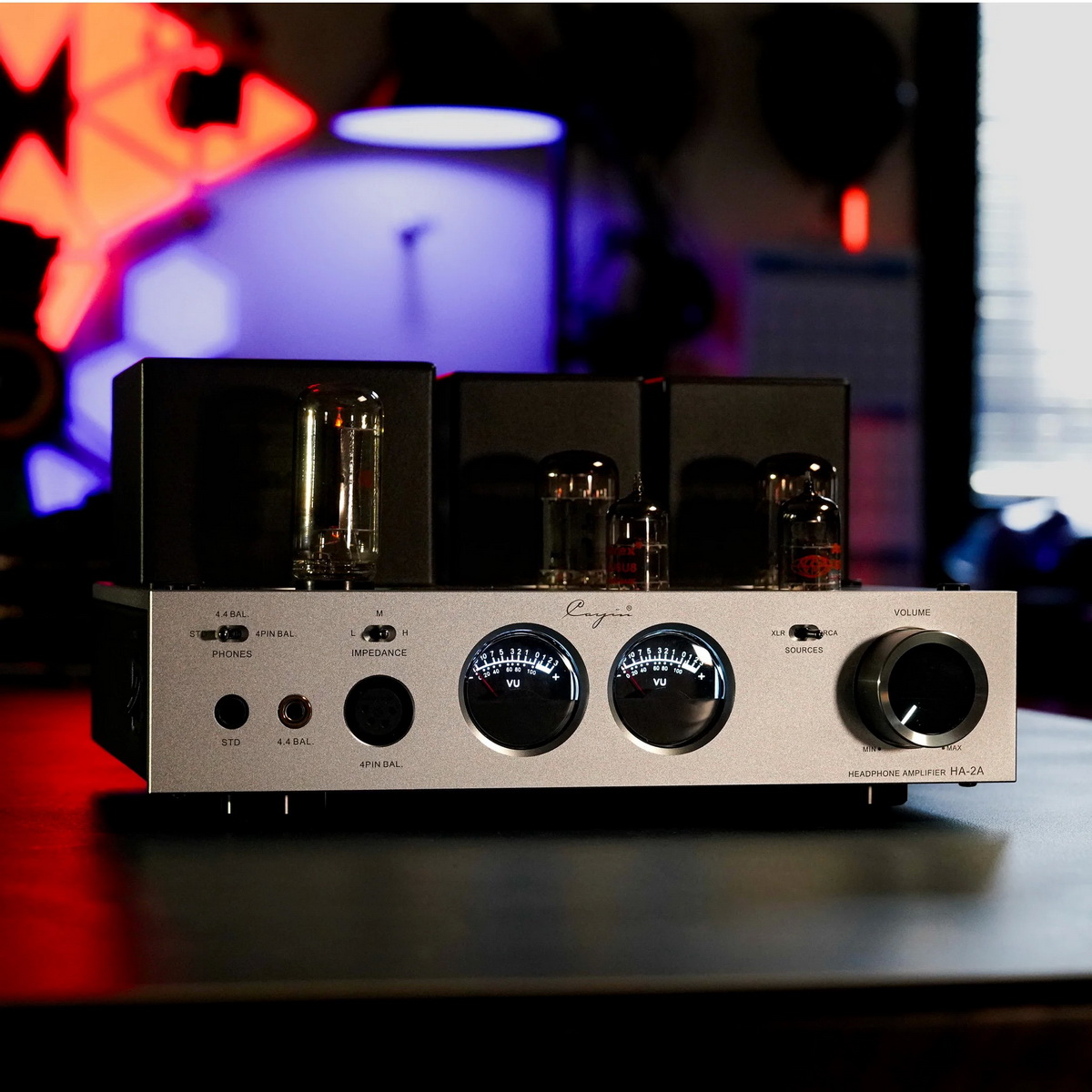 Cayin HA-2A แอมป์หูฟังหลอดแก้วสูญญากาศ NOS วินเทจทั้งหมด แบบตั้งโต๊ะ กำลังขับสูง ประกันศูนย์ไทย