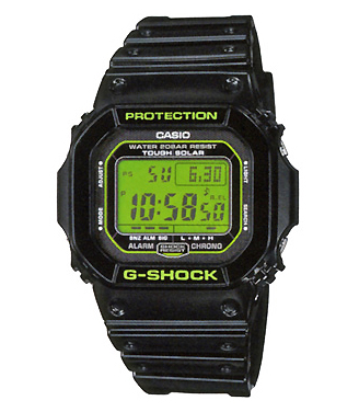 นาฬิกา คาสิโอ Casio G-Shock Solar Powered รุ่น G-5600B-1 rare item (หายากมาก)