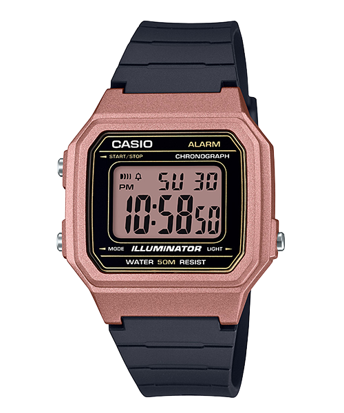 นาฬิกา Casio STANDARD DIGITAL รุ่น W-217HM-5AV ของแท้ รับประกัน1ปี