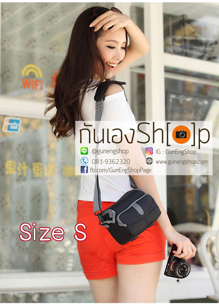 กระเป๋ากล้องเล็กๆ น่ารัก รุ่น Pastel สำหรับ A5100 EPL8 EM10Mark2 GF8 XA2 XA3 ฯลฯ