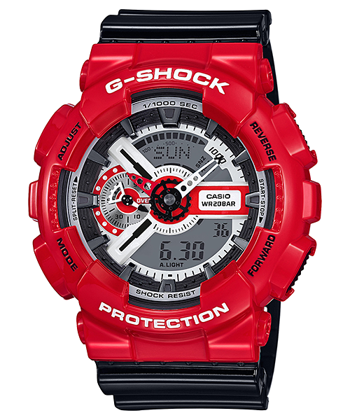 นาฬิกา Casio G-Shock Limited model Solid Red RD series รุ่น GA-110RD-4A "DUCATI" ของแท้ รับประกัน 1 ปี